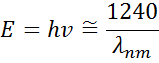 electron-volt-energy-to-nm-conversion-equation