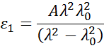 sellmeier-equation-relationship